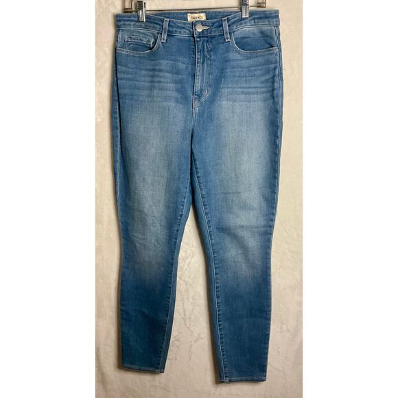 L’AGENCE Monique Ultra High-Rise Stretch Fit Skinny Jeans in Lakewood Size 31 - Picture 2 of 5